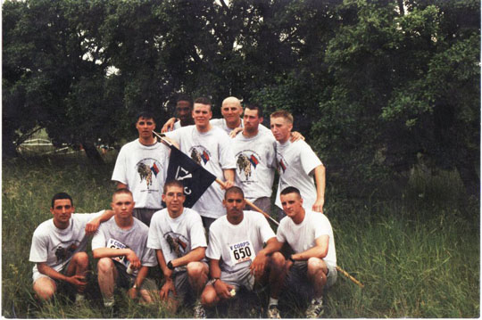 The Washington Post is running stories on the military's bulging bellies. I looked through my old Army photos and found one of my fellow infantrymen after a 10 mile run. Nope. No fat people there. I wonder why.