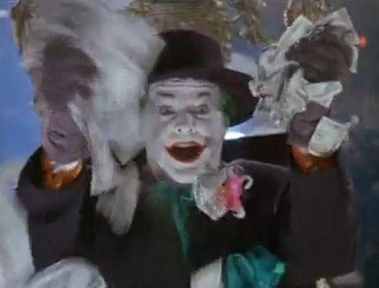 Joker Money Tim Burton Batman
