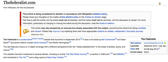 The Federalist Wiki Orwell