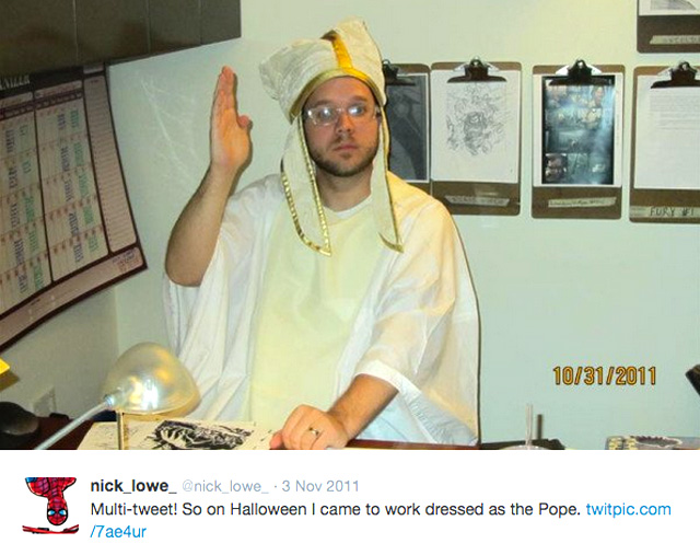 Nick Lowe Marvel Editor