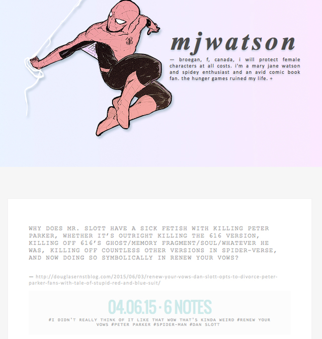 MJ Watson Tumblr
