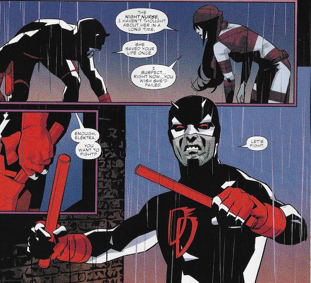 Daredevil Elektra fight