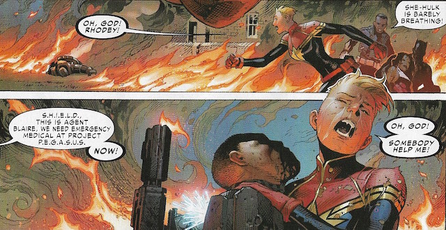 Rhodey Captain Marvel