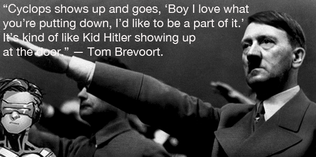 Brevoort Cyclops analogy Hitler