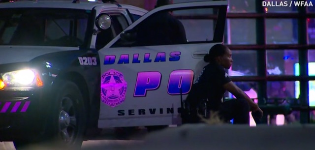 Dallas Police WFAA screenshot
